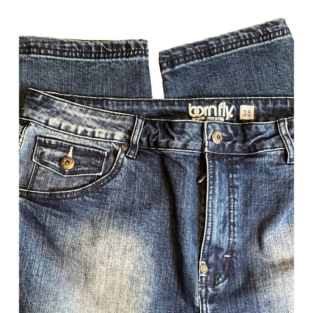 Born to Fly Dark Wash Jeans‎ Men's 38 RN 138140